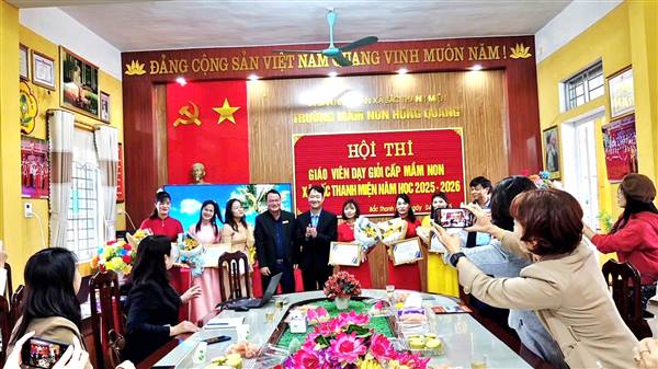 XÃ BẮC THANH MIỆN KHAI MẠC HỘI THI GIÁO VIÊN DẠY GIỎI CẤP MẦM NON NĂM HỌC 2025 – 2026