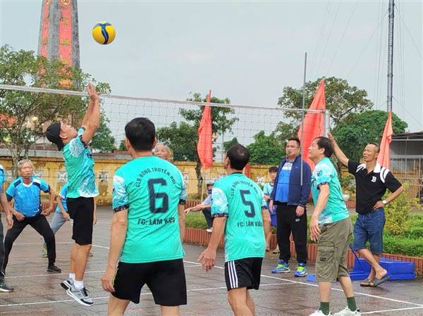 GIẢI BÓNG CHUYỀN HƠI CAO TUỔI XÃ BẮC THANH MIỆN NĂM 2025