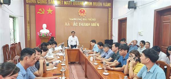 BAN CHỈ HUY PHÒNG CHỐNG THIÊN TAI VÀ TÌM KIẾM CỨU NẠN XÃ BẮC THANH MIỆN TỔ CHỨC HỌP KHẨN CHỈ ĐẠO CÔNG TÁC PHÒNG,CHỐNG BÃO SỐ 3- BÃO WIPHA.