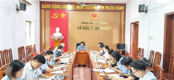 TIỂU BAN TUYÊN TRUYỀN, PHỤC VỤ ĐẠI HỘI ĐẢNG BỘ XÃ BẮC THANH MIỆN  LẦN THỨ I, NHIỆM KỲ 2025–2030 TỔ CHỨC HỌP, PHÂN CÔNG NHIỆM VỤ