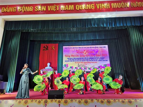 XÃ BẮC THANH MIỆN TỔ CHỨC THÀNH CÔNG
LIÊN HOAN TIẾNG HÁT CÁC LÀNG VĂN HÓA NĂM 2025
