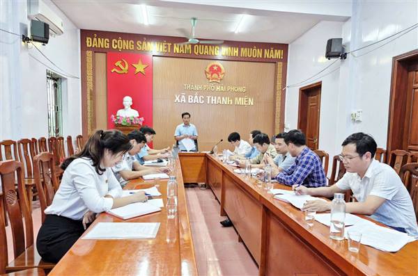 UBND XÃ BẮC THANH MIỆN TỔ CHỨC PHIÊN HỌP THỨ 14