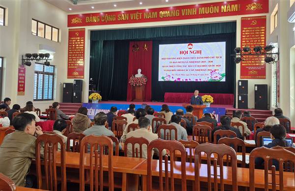 ỦY BAN Mặt trận Tổ quốc VIỆT NAM XÃ BẮC THANH MIỆN TỔ CHỨC HỘI NGHỊ HIỆP THƯƠNG KIỆN TOÀN PHÓ CHỦ TỊCH VÀ QUÁN TRIỆT CÔNG TÁC BẦU CỬ.