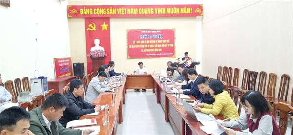BẮC THANH MIỆN TỔ CHỨC HỘI NGHỊ LẤY Ý KIẾN THAM GIA DỰ THẢO KẾ HOẠCH THU NGÂN SÁCH, GIẢI NGÂN VỐN ĐẦU TƯ CÔNG NĂM 2026