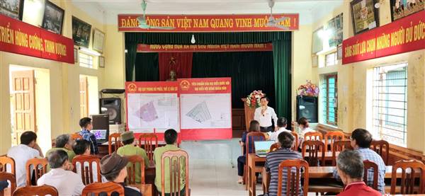 BẮC THANH MIỆN TỔ CHỨC LẤY Ý KIẾN NHÂN DÂN VỀ VIỆC QUY HOẠCH THỰC HIỆN DỰ ÁN KHU CÔNG NGHIỆP THANH MIỆN 2