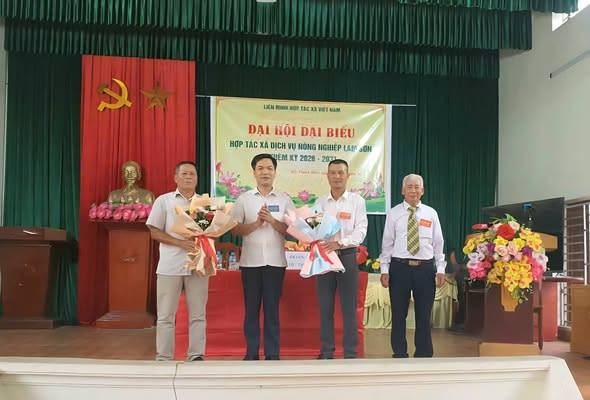 Đại hội Đại biểu Hợp tác xã Dịch vụ Nông Nghiệp Lam Sơn nhiệm kỳ 2026-2031