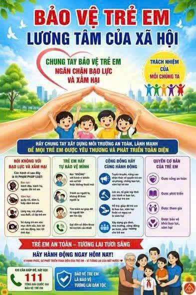 Cộng đồng cùng chủ động, tăng cường công tác phòng, chống bạo lực, xâm hại trẻ em 
