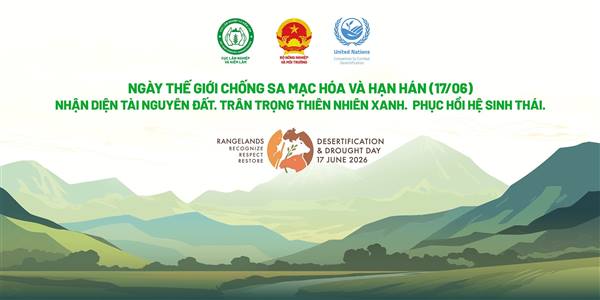 Ngày Thế giới chống sa mạc hóa và hạn hán năm 2026

