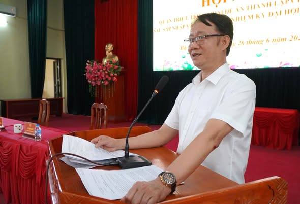Hội nghị Ban chấp hành Đảng bộ xã Bắc Thanh Miện ( mở rộng )  thông qua đề án thành lập chi bộ sau sáp nhập 
