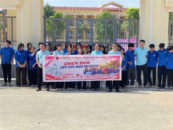 Tuổi trẻ Bắc Thanh Miện tích cực tham gia chương trình tiếp sức mùa thi năm 2026
