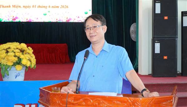 Xã Bắc Thanh Miện tổ chức hội nghị giao ban Bí thư chi bộ, Trưởng thôn tháng 5 năm 2026
