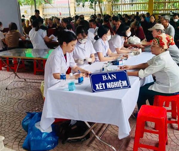 Xã Bắc Thanh Miện hoàn thành vượt mức chỉ tiêu khám sức khoẻ người cao tuổi đợt 2 năm 2026 
