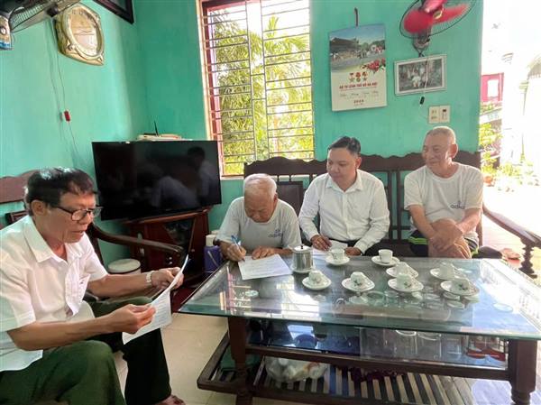 Bắc Thanh Miện tổ chức lấy ý kiến nhân dân về sắp xếp, tổ chức lại các thôn trên địa bàn xã 
