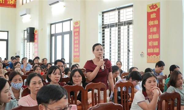 Xã Bắc Thanh Miện tổ chức Hội nghị tiếp xúc, đối thoại giữa Chủ tịch UBND xã với cán bộ, giáo viên, nhân viên các cơ sở giáo dục năm 2026
