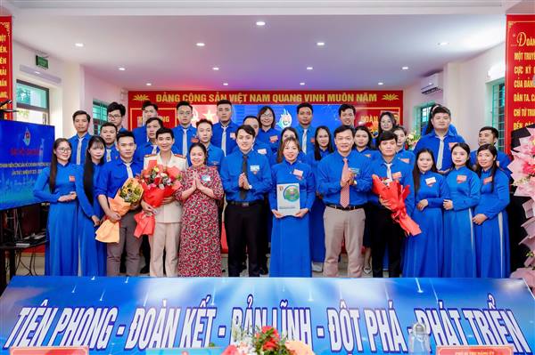 ĐẠI HỘI ĐẠI BIỂU ĐOÀN THANH NIÊN CỘNG SẢN HỒ CHÍ MINH PHƯỜNG BẠCH ĐẰNG LẦN THỨ I, NHIỆM KỲ 2025 – 2030 THÀNH CÔNG TỐT ĐẸP