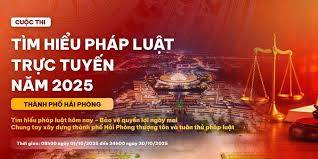 Phát động Cuộc thi “Tìm hiểu pháp luật trực tuyến năm 2025” trên toàn địa bàn thành phố Hải Phòng