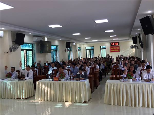 Thông báo Kết quả HN liên tịch chuẩn bị Kỳ họp thứ 5 (Kỳ họp chuyên đề) HĐND phường Bạch Đằng khóa I, nhiệm kỳ 2021-2026.