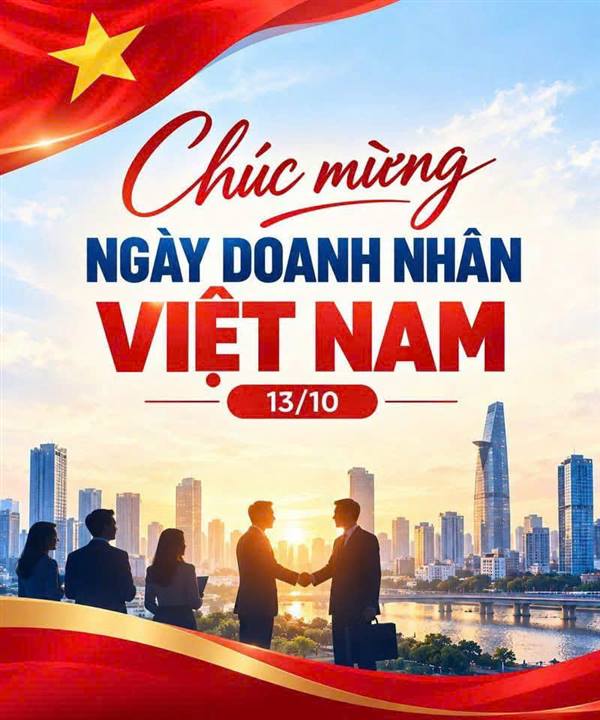 CHÚC MỪNG NGÀY DOANH NHÂN VIỆT NAM 13/10/2026