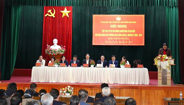 ỨNG CỬ VIÊN ĐẠI BIỂU HĐND PHƯỜNG BẠCH ĐẰNG NHIỆM KỲ 2026–2031 TIẾP XÚC CỬ TRI ĐƠN VỊ BẦU CỬ SỐ 3 (MINH TÂN)