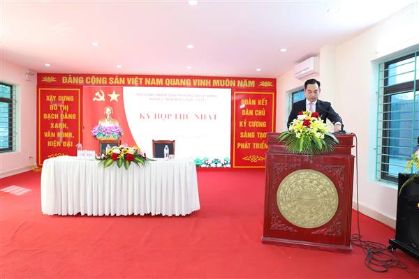 Thông báo kết quả Kỳ họp thứ nhất HĐND phường khóa II, nhiệm kỳ 2026-2031