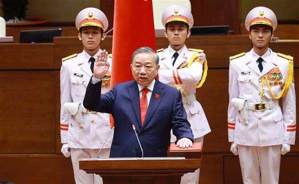 CÁC NƯỚC CHÚC MỪNG LÃNH ĐẠO CHỦ CHỐT CỦA VIỆT NAM