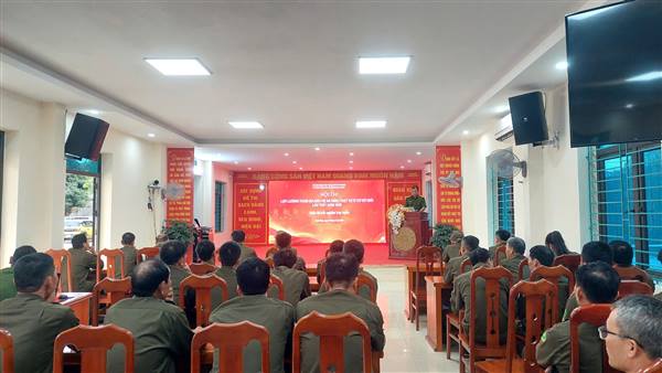 TRIỂN KHAI HỘI THI AN NINH CƠ SỞ GIỎI NĂM 2026