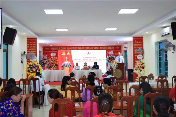 ĐẠI HỘI HỘI CHỮ THẬP ĐỎ PHƯỜNG BẠCH ĐẰNG LẦN THỨ I THÀNH CÔNG TỐT ĐẸP