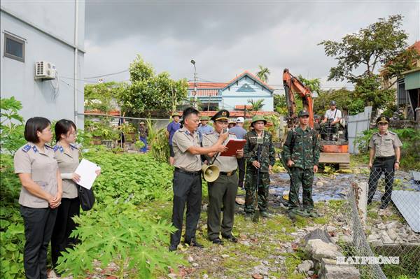 CƯỠNG CHẾ CHUYỂN GIAO QUYỀN SỬ DỤNG ĐẤT TẠI PHƯỜNG BẠCH ĐẰNG