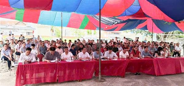 HỘI NGHỊ PHỔ BIẾN VÀ TIẾP NHẬN Ý KIẾN VỀ CÔNG TÁC THU HỒI ĐẤT THỰC HIỆN DỰ ÁN PHÁT TRIỂN THÀNH PHỐ THÍCH ỨNG VỚI BIẾN ĐỔI KHÍ HẬU