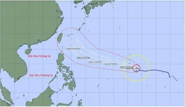 BÃO SỐ 01 (MAYSAK) ĐÃ SUY YẾU, NHƯNG Ở KHU VỰC TÂY BẮC THÁI BÌNH DƯƠNG VẪN ĐANG CÒN MỘT SIÊU BÃO ĐANG HOẠT ĐỘNG, SIÊU BÃO BAVI.