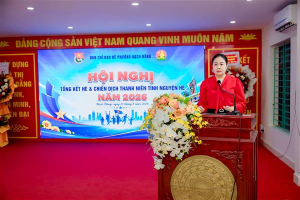 ỦY BAN NHÂN DÂN PHƯỜNG BẠCH ĐẰNG TỔNG KẾT HOẠT ĐỘNG HÈ VÀ CHIẾN DỊCH THANH NIÊN TÌNH NGUYỆN NĂM 2026