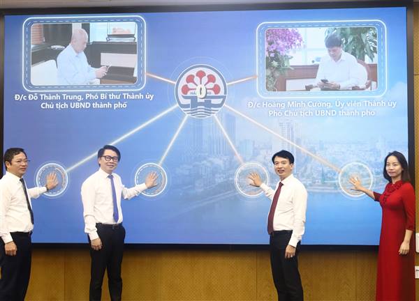 Hội nghị tổ chức ra mắt phiên bản mới Ứng dụng Smart Hải Phòng