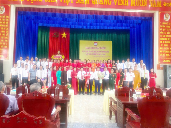 Đại hội đại biểu Mặt trận Tổ quốc Việt Nam xã Bình Giang  khóa I, nhiệm kỳ 2025 – 2030 thành công tốt đẹp