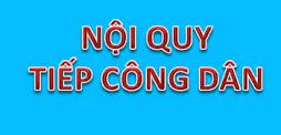 Nội quy tiếp công dân của UBND xã Bình Giang