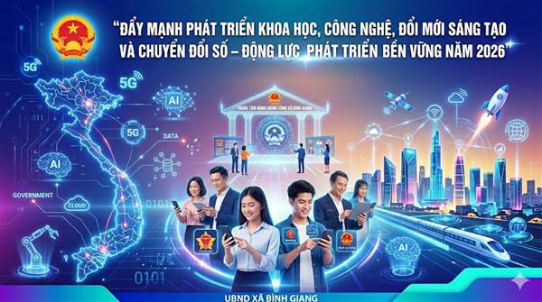 “Đẩy mạnh phát triển khoa học, công nghệ, đổi mới sáng tạo và chuyển đổi số - Động lực phát triển bền vững năm 2026”