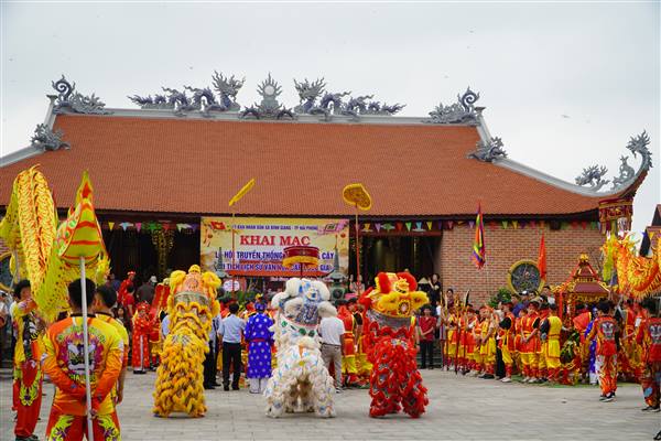 KHAI HỘI TRUYỀN THỐNG ĐỀN – CHÙA CẬY XÃ BÌNH GIANG, THÀNH PHỐ HẢI PHÒNG