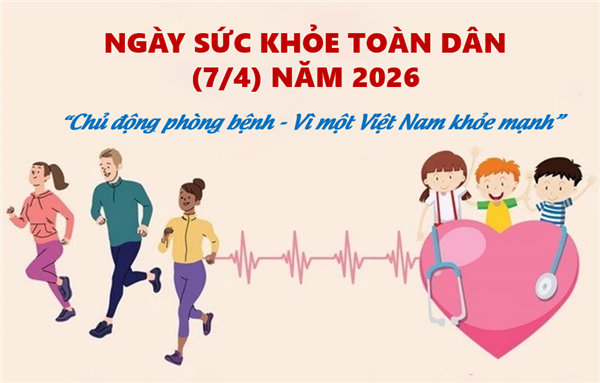 Xã Bình Giang Hưởng ứng ngày sức khỏe toàn dân 07/4/2026