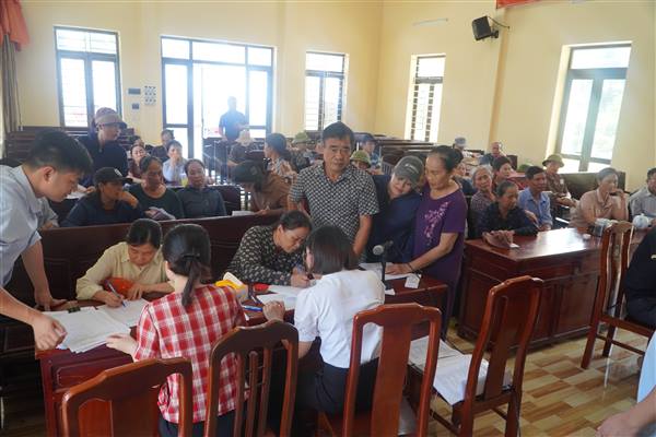 Công khai, minh bạch trong bồi thường, tạo đà phát triển hạ tầng xã Bình Giang