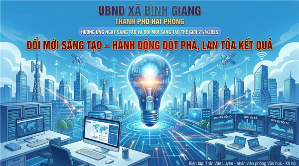 HƯỞNG ỨNG NGÀY SÁNG TẠO VÀ ĐỔI MỚI SÁNG TẠO THẾ GIỚI 21/4/2026
