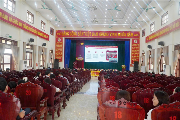 Xã Bình Giang tham dự Hội nghị toàn quốc nghiên cứu, học tập, quán triệt và triển khai thực hiện Nghị quyết Hội nghị Trung ương 2 (khóa XIV)