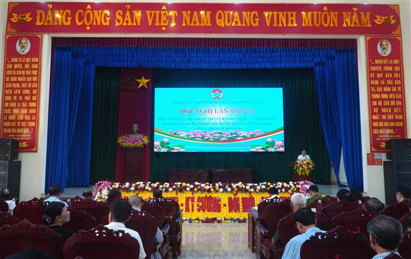 Xã Bình Giang tổ chức thành công Hội nghị lần thứ ba hiệp thương cử bổ sung Ủy viên Ủy ban, Ủy viên Ban Thường trực và chức danh Chủ tịch Ủy ban MTTQ Việt Nam xã khóa I, nhiệm kỳ 2025-2030