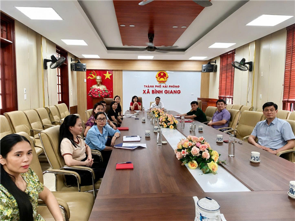 Xã Bình Giang dự Hội nghị sơ kết công tác tuyên giáo và dân vận 6 tháng đầu năm 2026