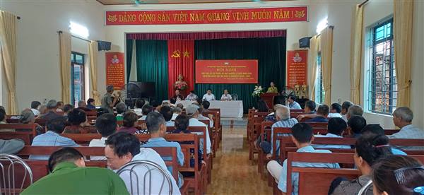 ĐẠI BIỂU HĐND XÃ BÌNH GIANG TIẾP XÚC CỬ TRI TRƯỚC KỲ HỌP THƯỜNG LỆ 6 THÁNG ĐẦU NĂM 2026