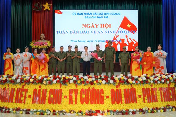 Xã Bình Giang tổ chức "Ngày hội toàn dân bảo vệ an ninh Tổ quốc" năm 2026