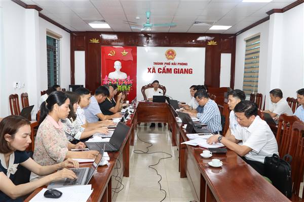 Cẩm Giang tổ chức họp Tiểu ban Văn kiện Đại hội Đảng bộ xã lần thứ I, nhiệm kỳ 2025 - 2030