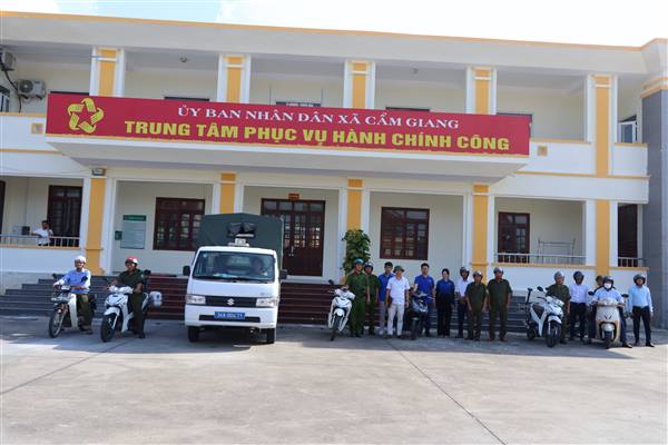 CẨM GIANG TĂNG CƯỜNG TUYÊN TRUYỀN BẢO ĐẢM HÀNH LANG AN TOÀN GIAO THÔNG TRÊN CÁC TUYẾN ĐƯỜNG TỈNH