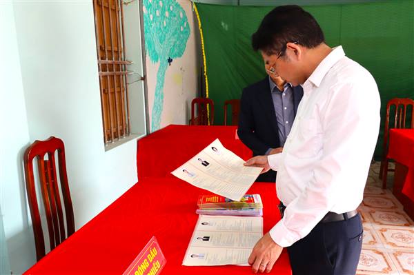 Cẩm Giang kiểm tra công tác chuẩn bị bầu cử đại biểu Quốc hội khóa XVI và đại biểu HĐND các cấp nhiệm kỳ 2026–2031