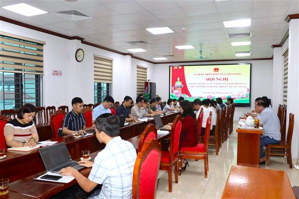 Xã Cẩm Giang đẩy mạnh cải cách hành chính quý I năm 2026, tạo đà bứt phá cho quý II năm 2026