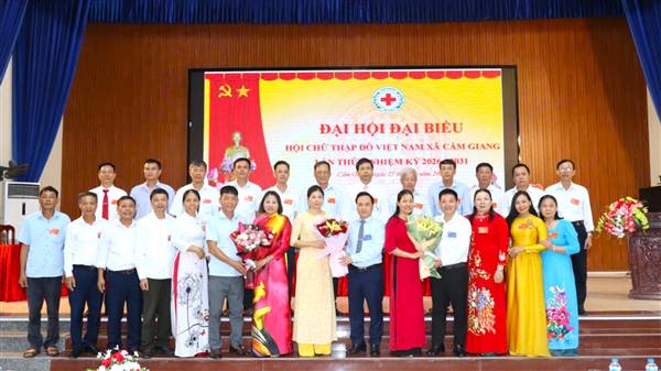 Đại hội đại biểu Hội Chữ thập đỏ xã Cẩm Giang lần thứ I, nhiệm kỳ 2026 – 2031 thành công tốt đẹp