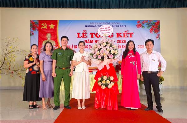 Trường Tiểu học Định Sơn tổ chức thành công Lễ tổng kết năm học 2025–2026 và tri ân học sinh lớp 5